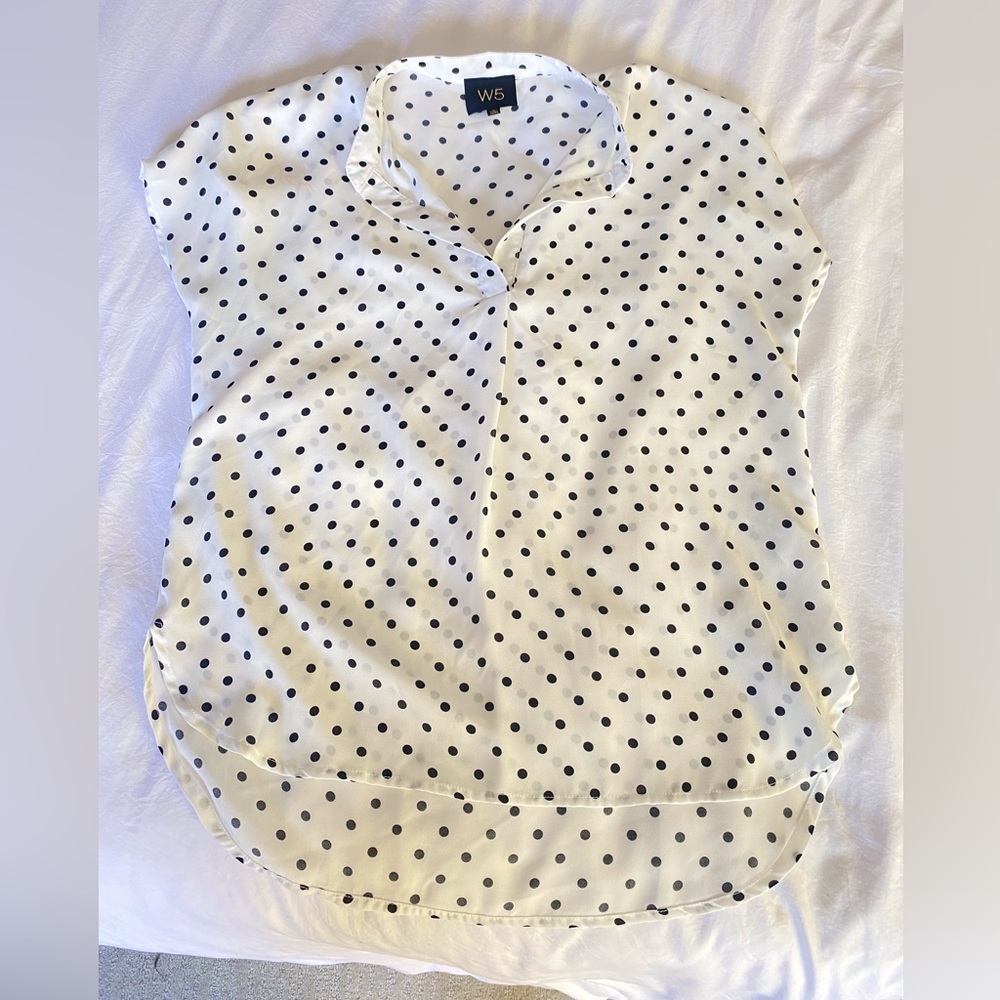 Never Worn Polka Dot Dress Top